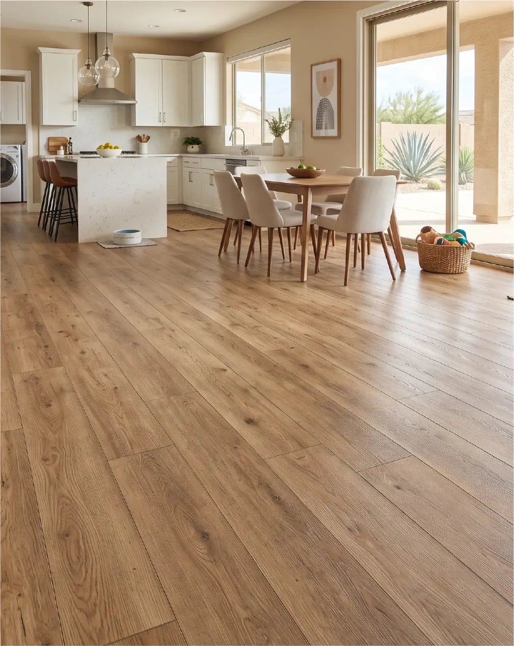 Waterproof Luxury Vinyl Floors Designed for Busy Surprise Homes