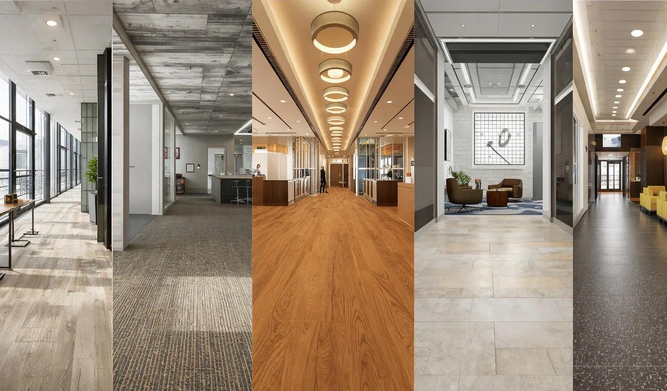 Best Commercial Flooring Options for Safety, Durability & Brand Impact