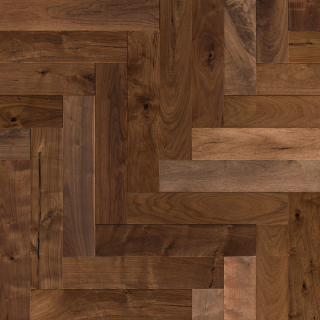 Anderson Tuftex Revival Walnut Herringbone Rye