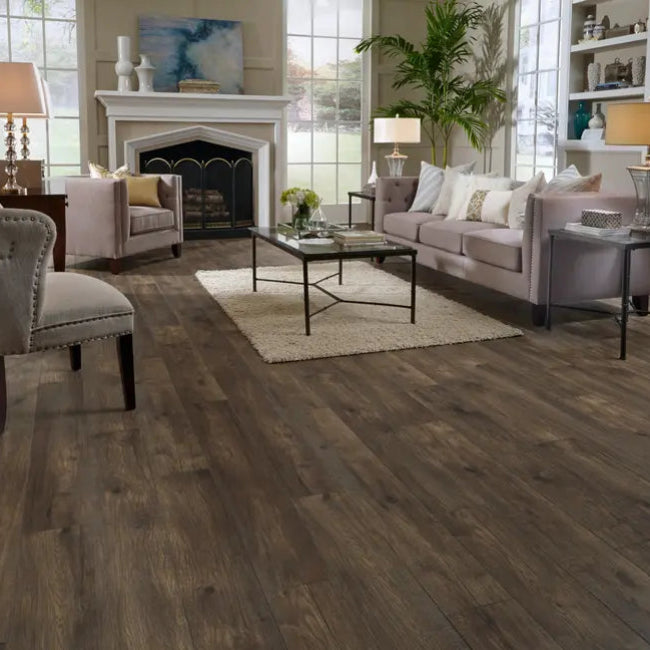 Mannington Restoration Collection Hillside Hickory Coal