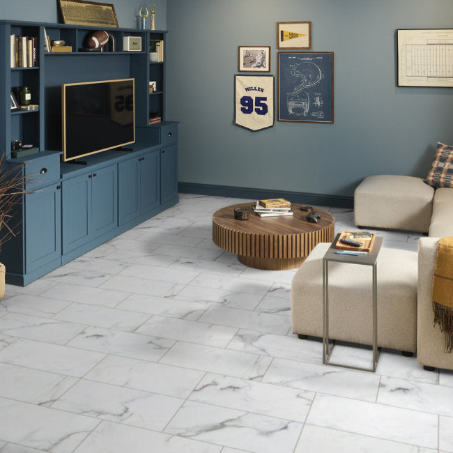 Shaw Floors  Luxury Vinyl Pro Series Synergy Platinum White
