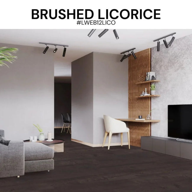 LW Mountain Charleston Collection Brushed Licorice