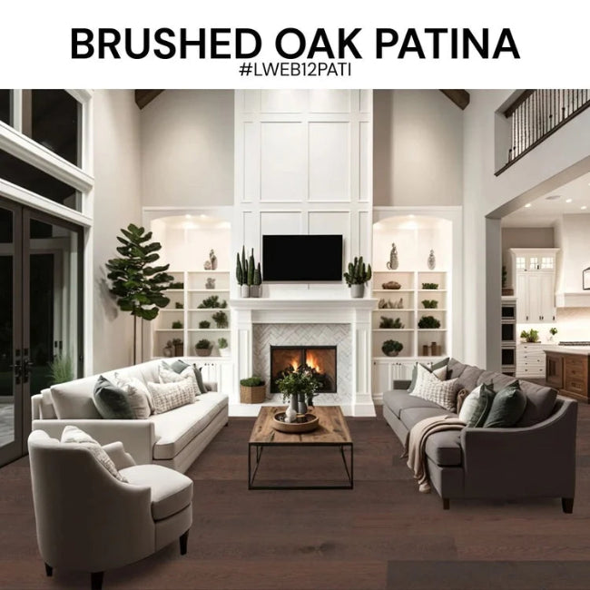 LW Mountain Charleston Collection Brushed Oak Patina