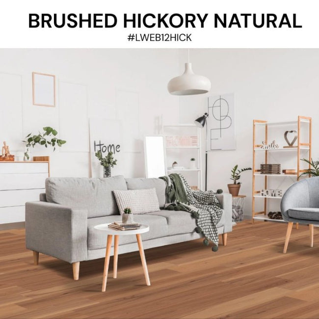 LW Mountain Charleston Collection Brushed Hickory Natural