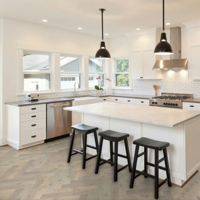 Monarch Plank Lago Collection Como Herringbone