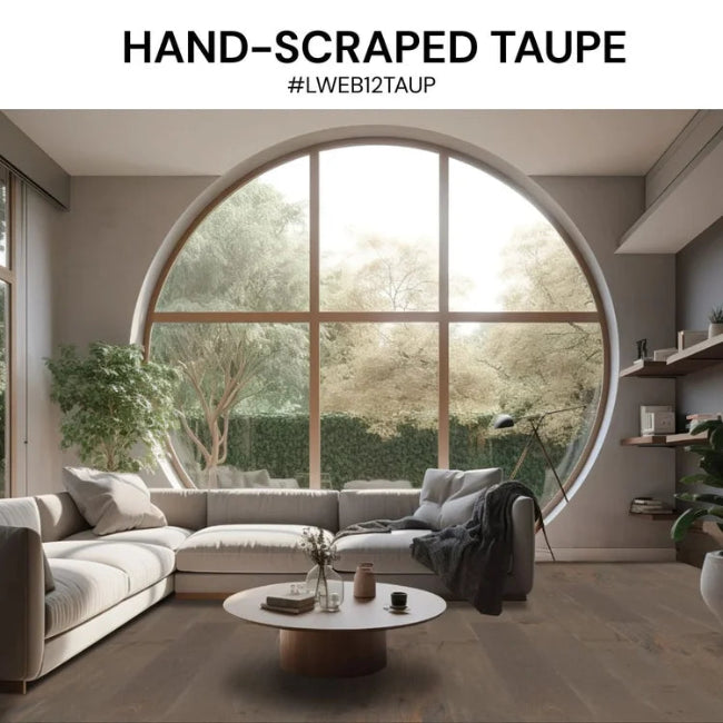 LW Mountain Charleston Collection Hand-Scraped Taupe