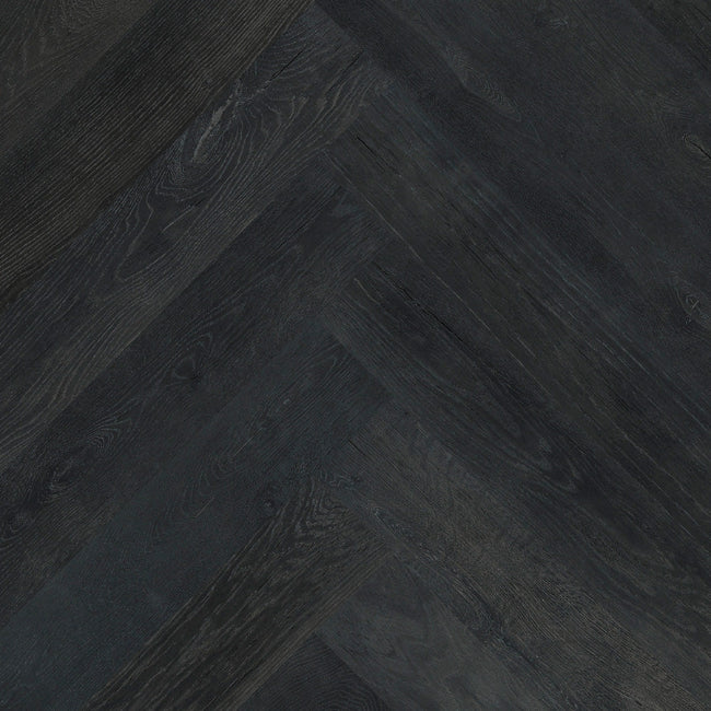 Hallmark Floors Design Emporium Collection Obsidian Oak Herringbone