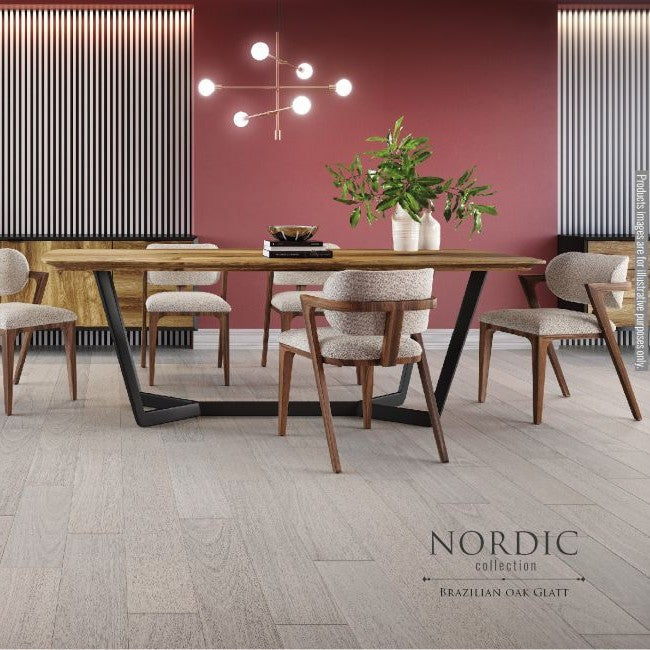 Triangulo Hardwood Nordic Brazilian Oak Glatt