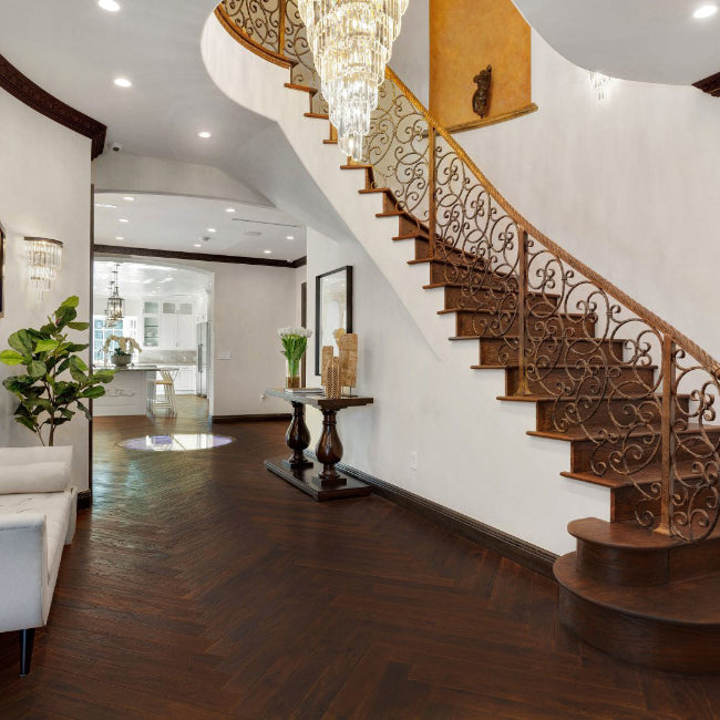 Garrison Legends Collection European Oak Caffe Herringbone