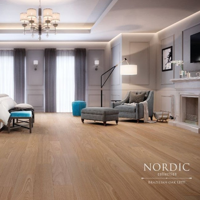 Triangulo Hardwood Nordic Brazilian Oak Lett