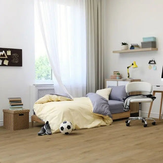 Waterproof vinyl tiles