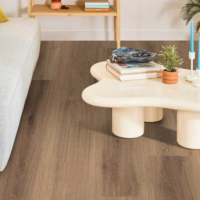 Shaw Floors  Pet Perfect Luxury Vinyl Briard Coffee Oak