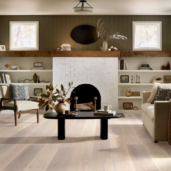 Shaw Floors Repel Landmark Sliced Oak Glacier