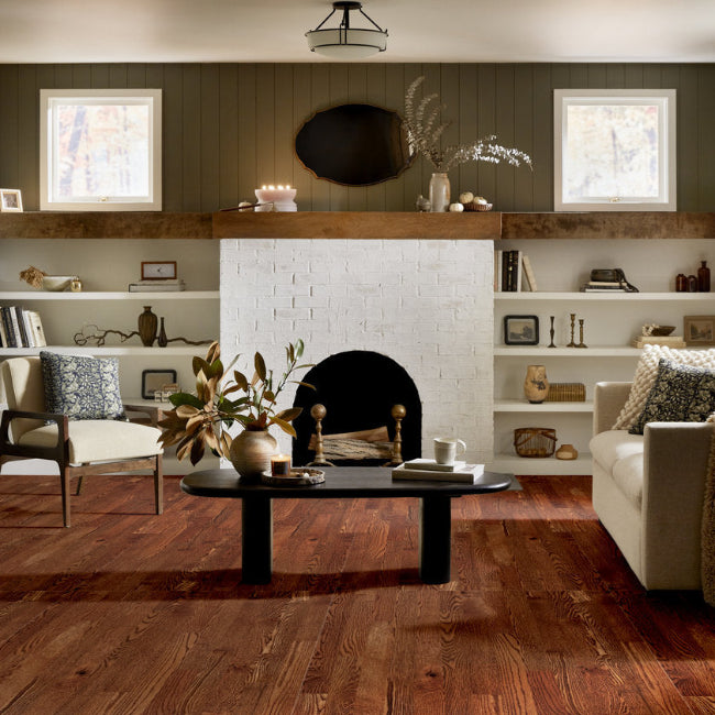 Shaw Floors The Gallery Collection Lineage Oak 3" Saddle