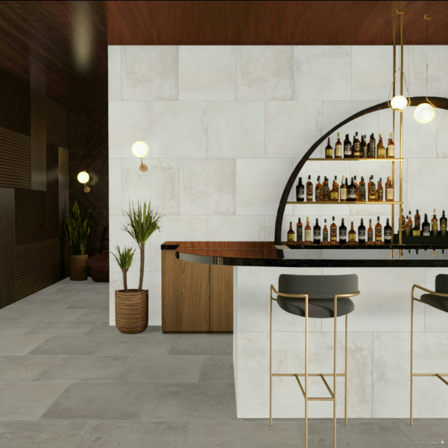 Daltile Rekindle Collection Medium Grey