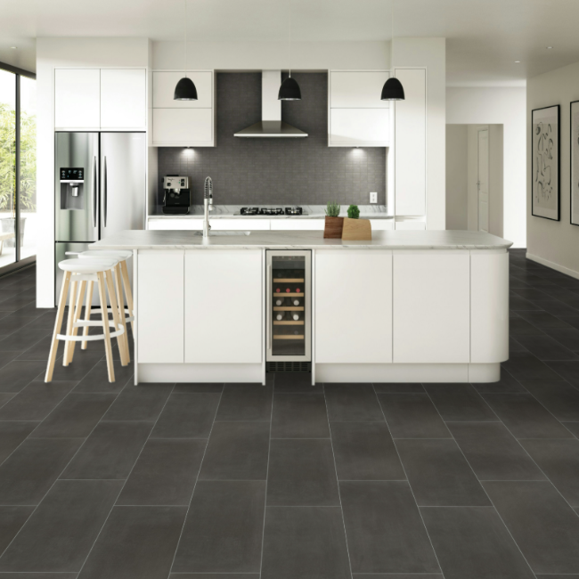 Marazzi Tile Moroccan Concrete Charcoal