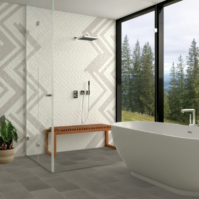Marazzi Tile Moroccan Concrete Light Moss