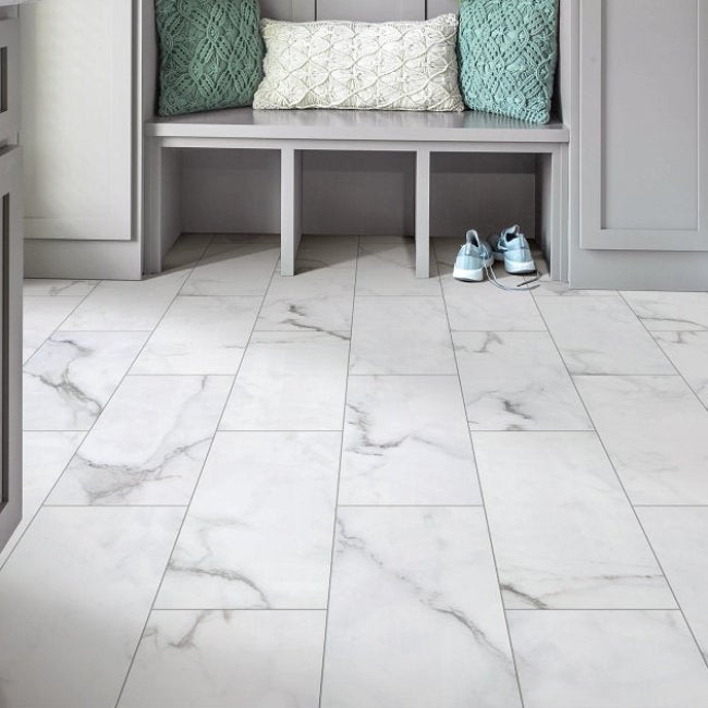 Shaw Floors  Luxury Vinyl Pro Series Synergy Platinum White