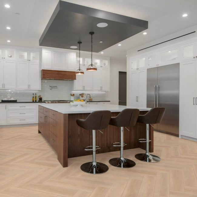 Garrison Rigid Stone Core Vinyl Nova Twilight Herrinbone