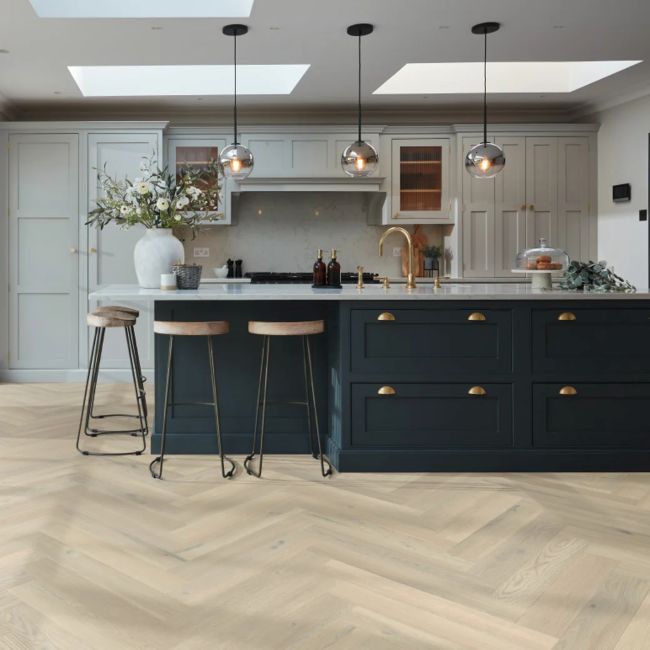 Karndean Art Select Rigid Core Basque Oak Herringbone