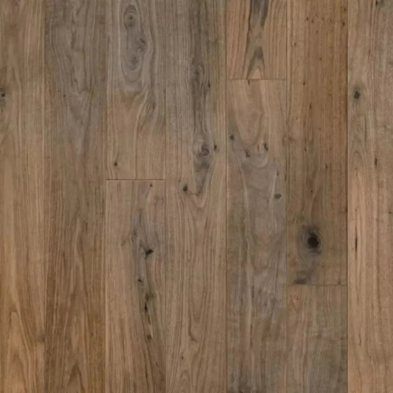 Close-up of wooden flooring with a natural finish