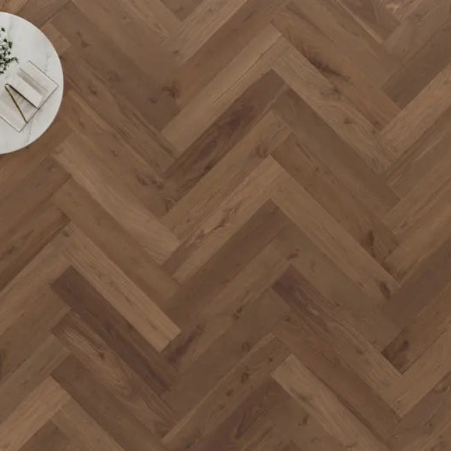 Mannington Handcrafted Artisan Walnut Herringbone Natural