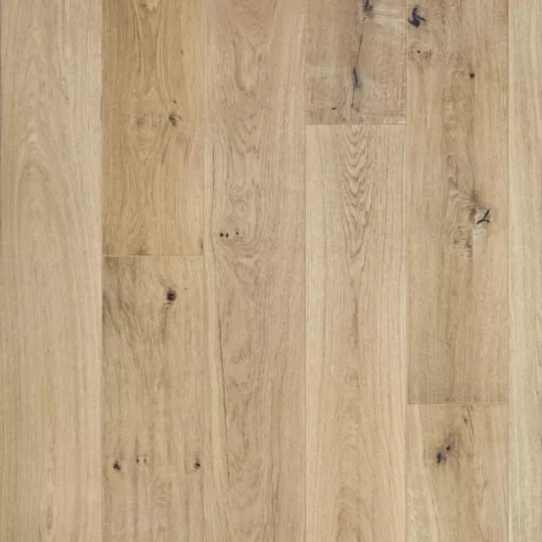 Close-up of wooden flooring with a natural finish