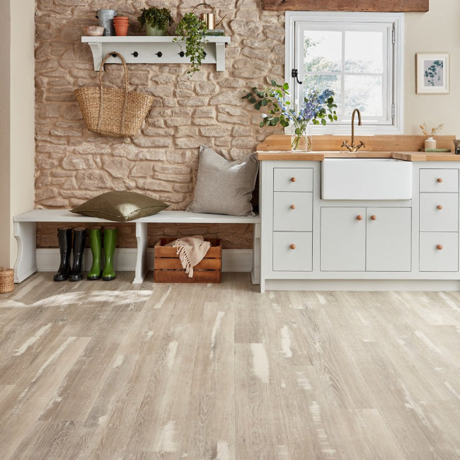 Karndean Van Gogh Rigid Core Silver Farmhouse Oak