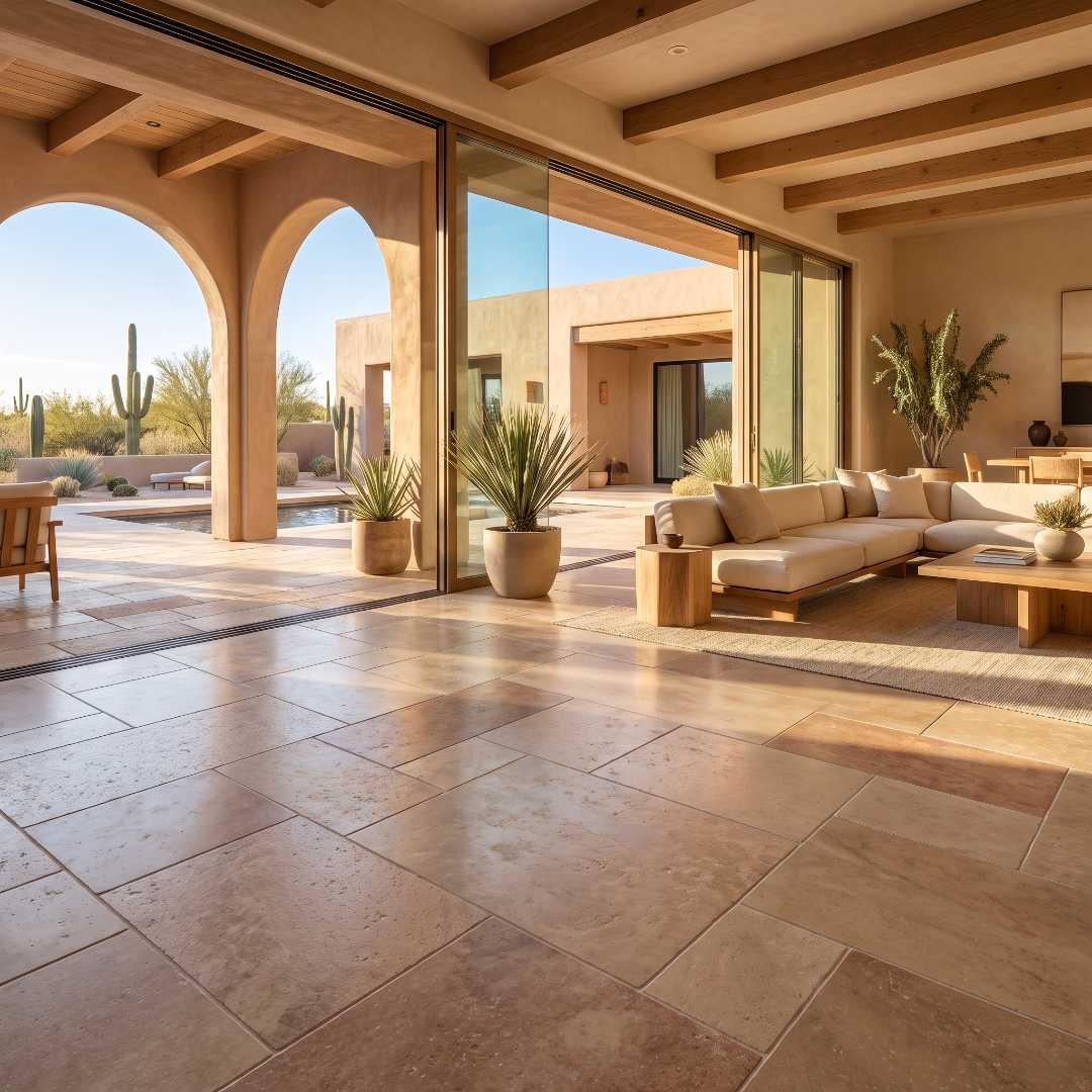 Tile & Stone Flooring Inspired by Desert Living